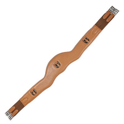 Sadelgjord Soft Svängd Cognac