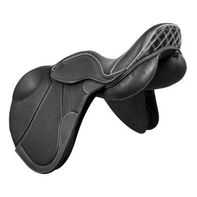 Hoppsadel Achat Black 17,5 Wide