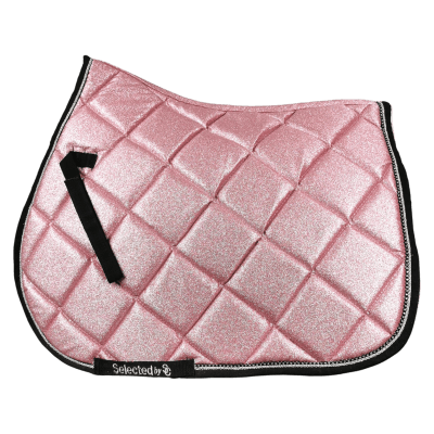 Glitter Saddle Pad with crystals