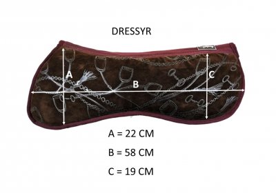 Sadelpadd Dressyr