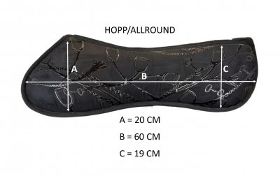 Sadelpadd Hopp/Allround