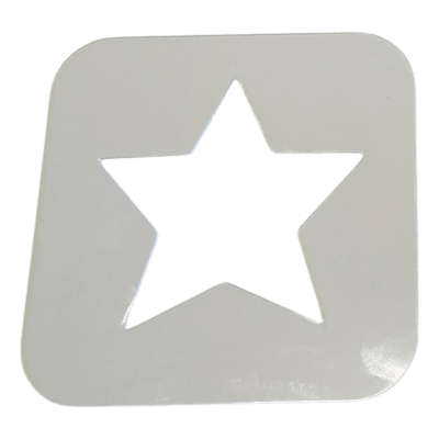 Excellence Glitter Shine Stencils 5 pieces