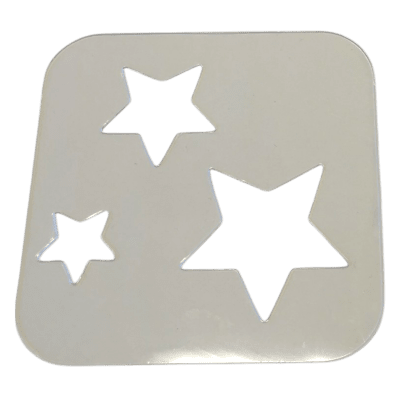 Excellence Glitter Shine Stencils 5 pieces