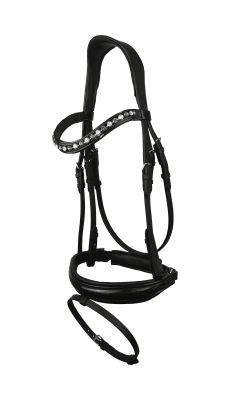 Träns Lack Svart/Svart