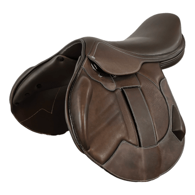 Hopp- och Fälttävlandssadel Vincent 17,5 Medium