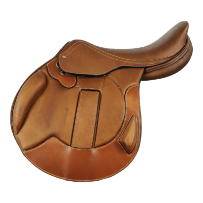 Hopp- och Fälttävlandssadel Vincent 17,5 Medium