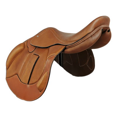 Hopp- och Fälttävlandssadel Vincent 17,5 Medium