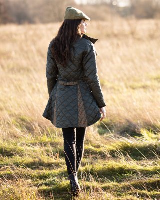 Oxford Blue roxy quilted jacket